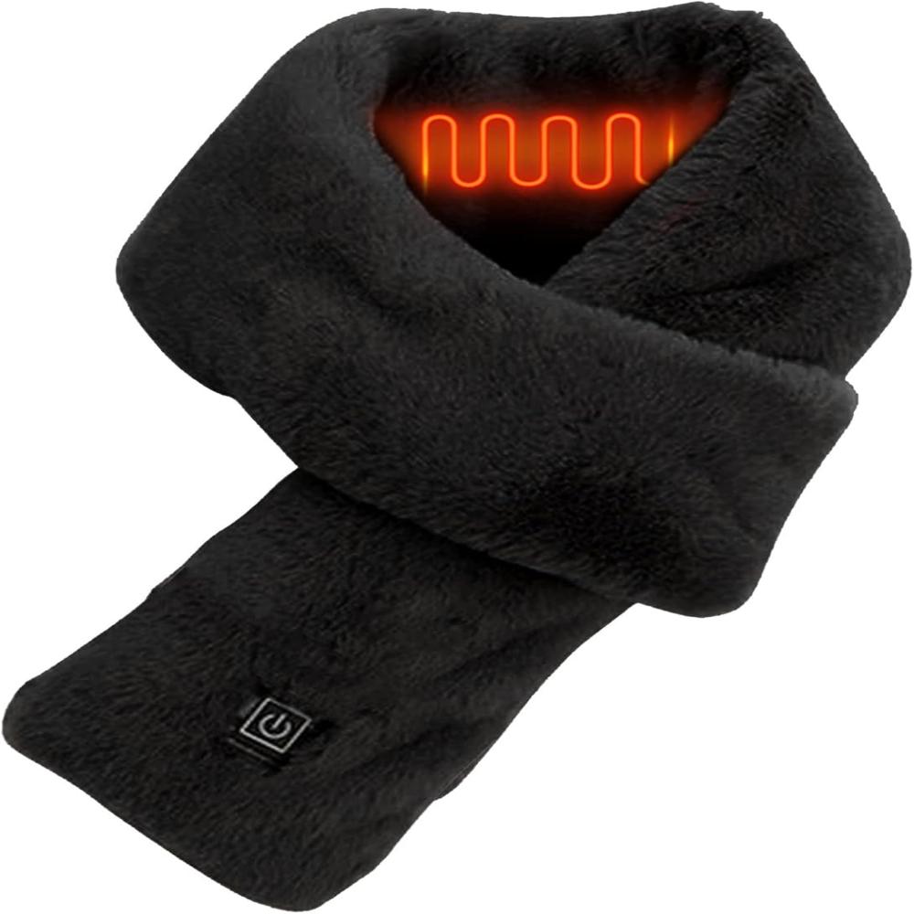 Beheizter Kunstfell Schal – Weich, Stylisch & Perfektes Winter-Accessoire