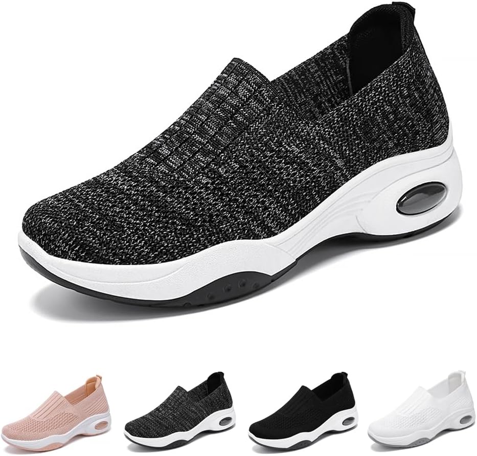 Plantar Fasciitis Slip On Comfortable Orthopedic Women Shoes