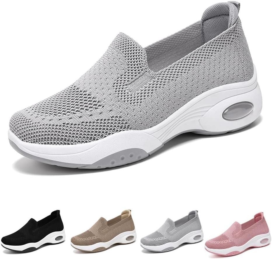 Plantar Fasciitis Slip On Comfortable Orthopedic Women Shoes