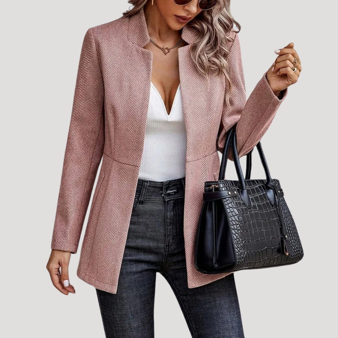 Ladies Long Blazer - Casual Outwear