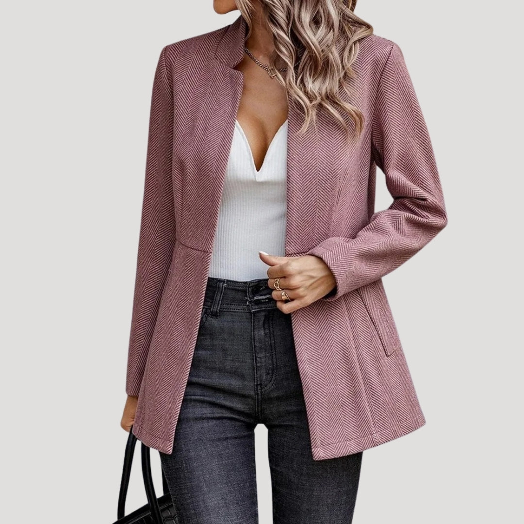Ladies Long Blazer - Casual Outwear