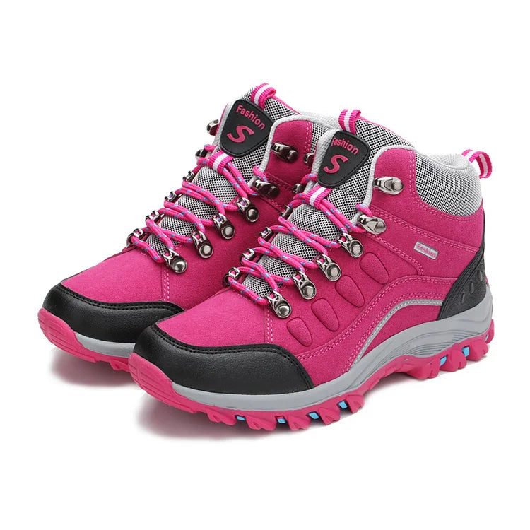 Waterproof Walking Boots For Ladies - Hiking Snow Boots