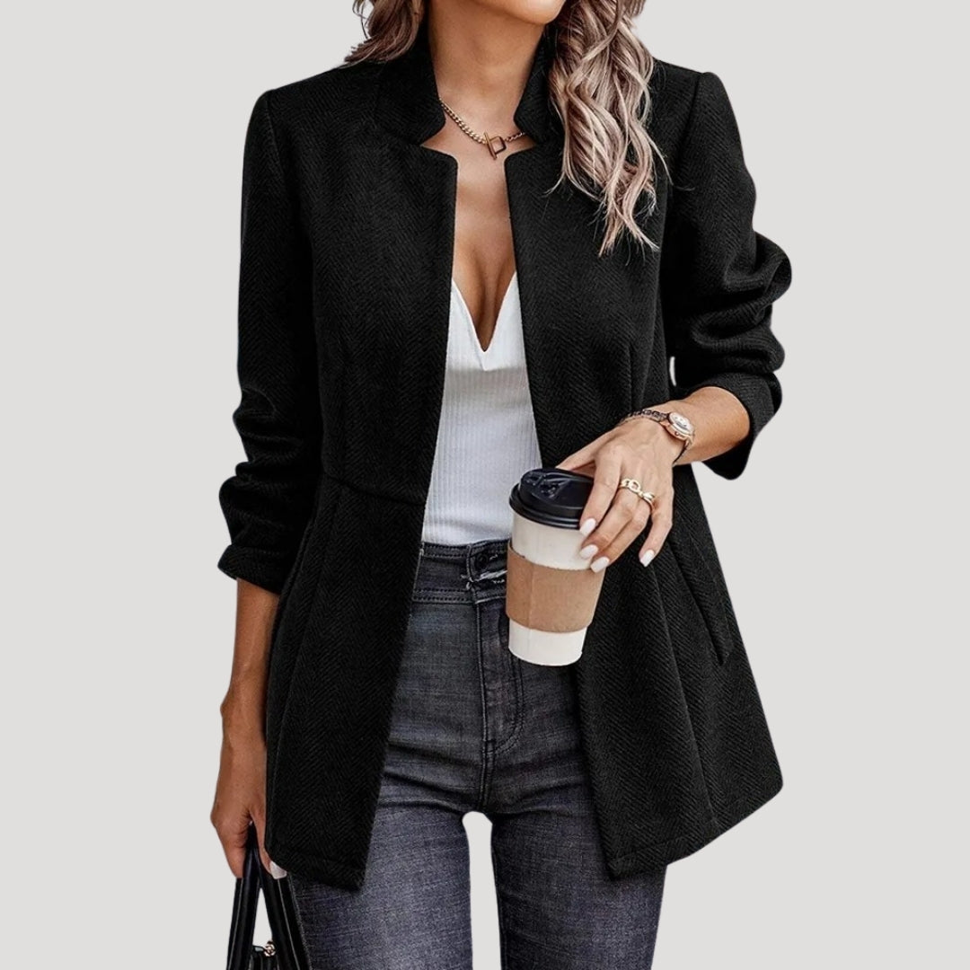 Ladies Long Blazer - Casual Outwear