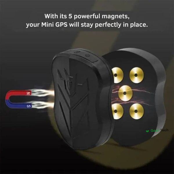 Localizzatore GPS per Auto Impermeabile | Monitoraggio in Tempo Reale, Attivazione Vocale e Batteria da 5000mAh per la Sicurezza del Veicolo
