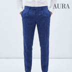 Men’s Tailored Two-Piece Linen Suit