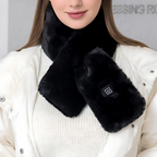 Beheizter Kunstfell Schal – Weich, Stylisch & Perfektes Winter-Accessoire