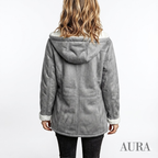 Hooded Cashmere Feel Coat | Soft, Warm & Timeless Design for Modern Women