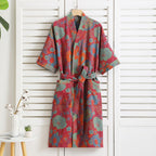 Light Cotton Dressing Gown for Women