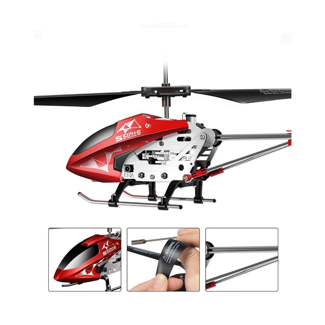 Mini Hubschrauber ferngesteuert mit Kamera – RC Helikopter S107H für Indoor Flugspaß