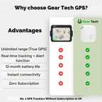 Localizzatore GPS per Auto | Tracciamento in Tempo Reale, Impermeabile IP67 e Nessun Abbonamento Richiesto per Utenti iOS