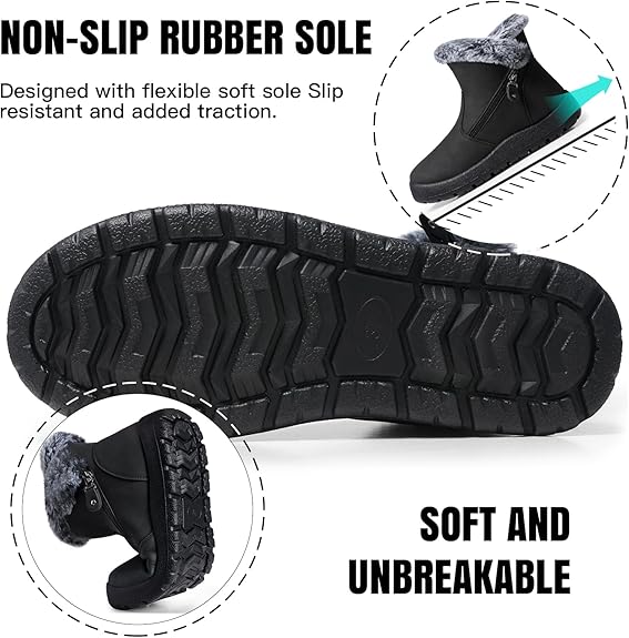 Women´s Orthopaedic Winter Boots - Pain Relieving & Warming