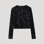 Women´s Sequin Bow Cardigan