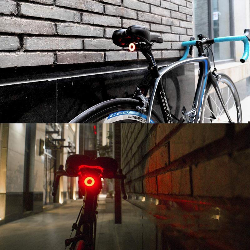 Fahrrad LED Rücklicht – intelligentes LED Rücklicht Fahrrad mit Bremslicht für mehr Sicherheit
