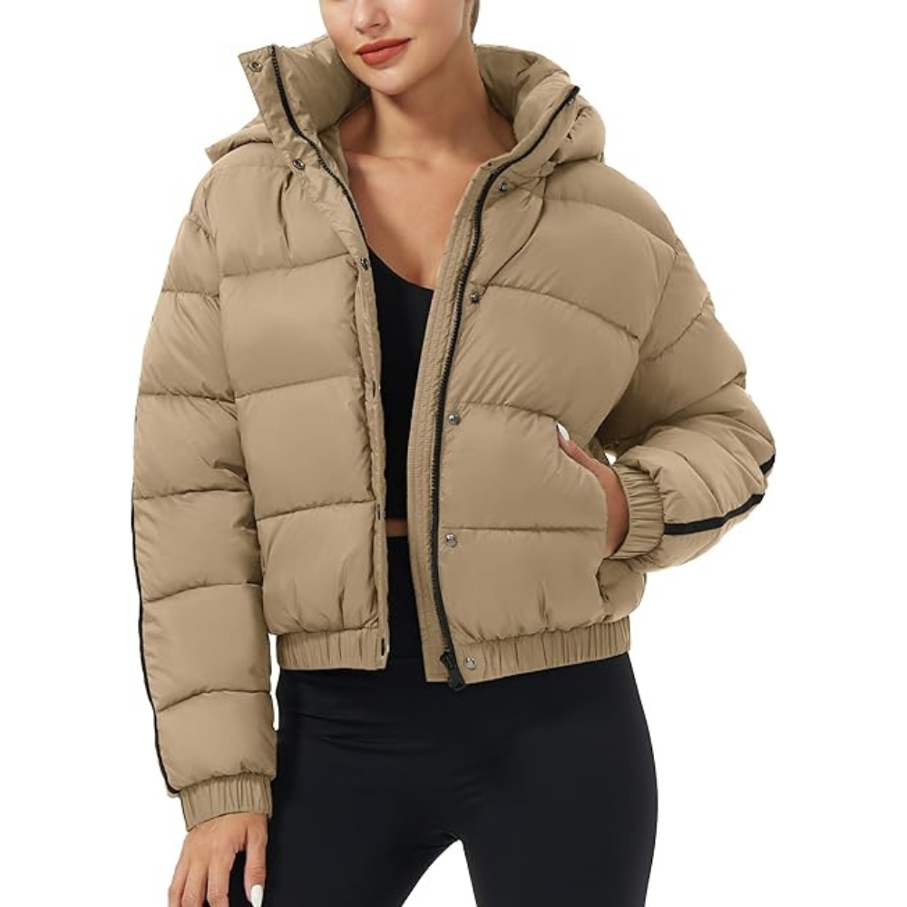 Women’s Hooded Coat for Winter - Warm Puffer Jacket