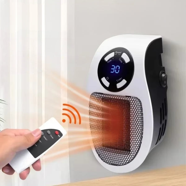 Chauffage électrique compact – Chauffage portable USB et prise secteur