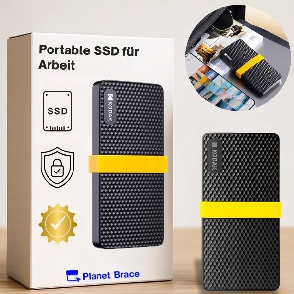 SSD Portatile per Lavoro – Unità Esterna per Designer & Ufficio