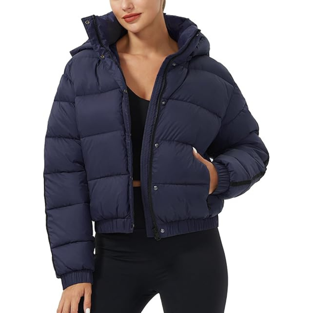 Women’s Hooded Coat for Winter - Warm Puffer Jacket