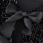 Women´s Sequin Bow Cardigan