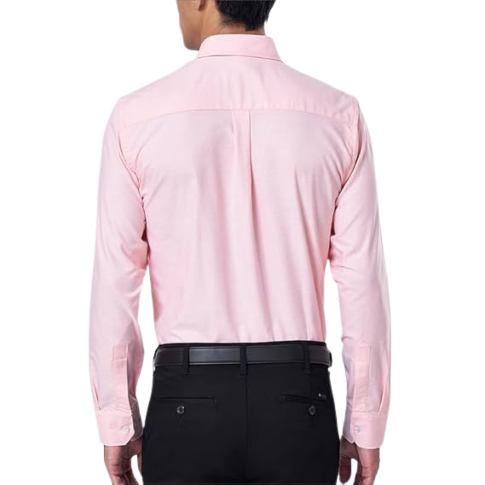Mens Long Sleeve Cotton Dress Shirt – Stylish Fit for Smart & Casual Outfits