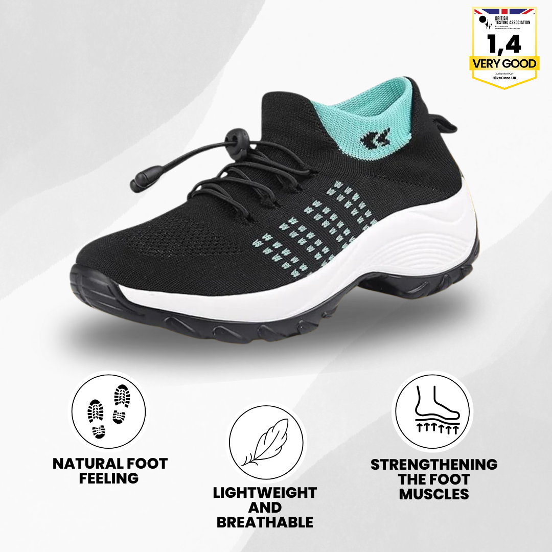 Ergonomic Pain Relief Shoes for Women | Breathable, Wide Toe Box & Ideal for Everyday Comfort and Mobility