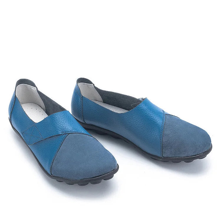 Women’s Leather Shoes for Bunions – Comfortable Wide Fit Ladies Loafers