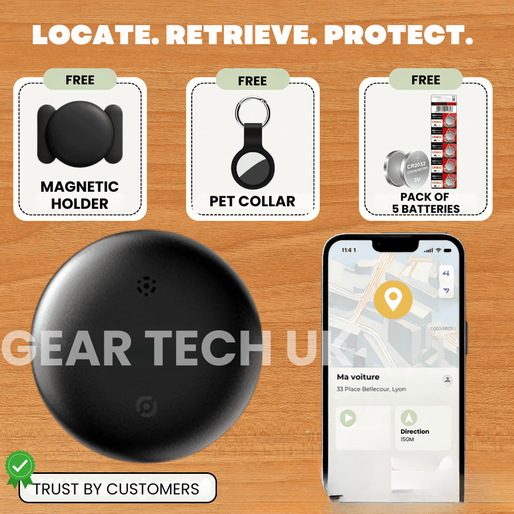 Localizzatore GPS per Auto | Nessun Abbonamento, Compatibile con Android e iOS per il Tracciamento della Posizione del Veicolo