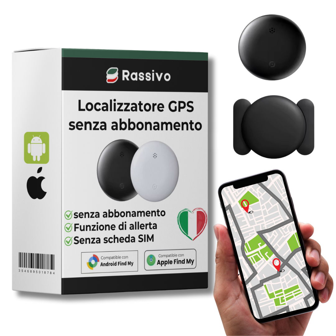 Localizzatore GPS per Veicoli – Senza Abbonamento | Compatibile Android & iOS