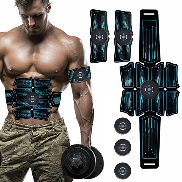 Ceinture abdo homme EMS – ceinture vibrante pour musculation abdominale efficace