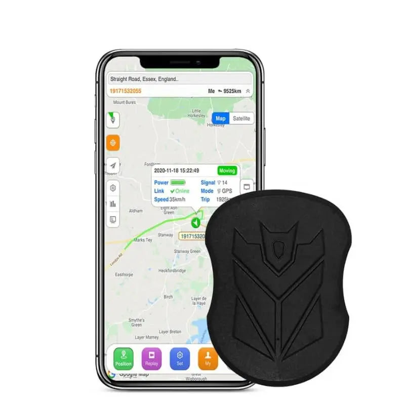 Localizzatore GPS per Auto Impermeabile | Monitoraggio in Tempo Reale, Attivazione Vocale e Batteria da 5000mAh per la Sicurezza del Veicolo