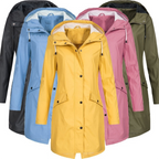 Women's Waterproof Rain Jacket | Lightweight, Windproof & Hooded for Transitional Weather
