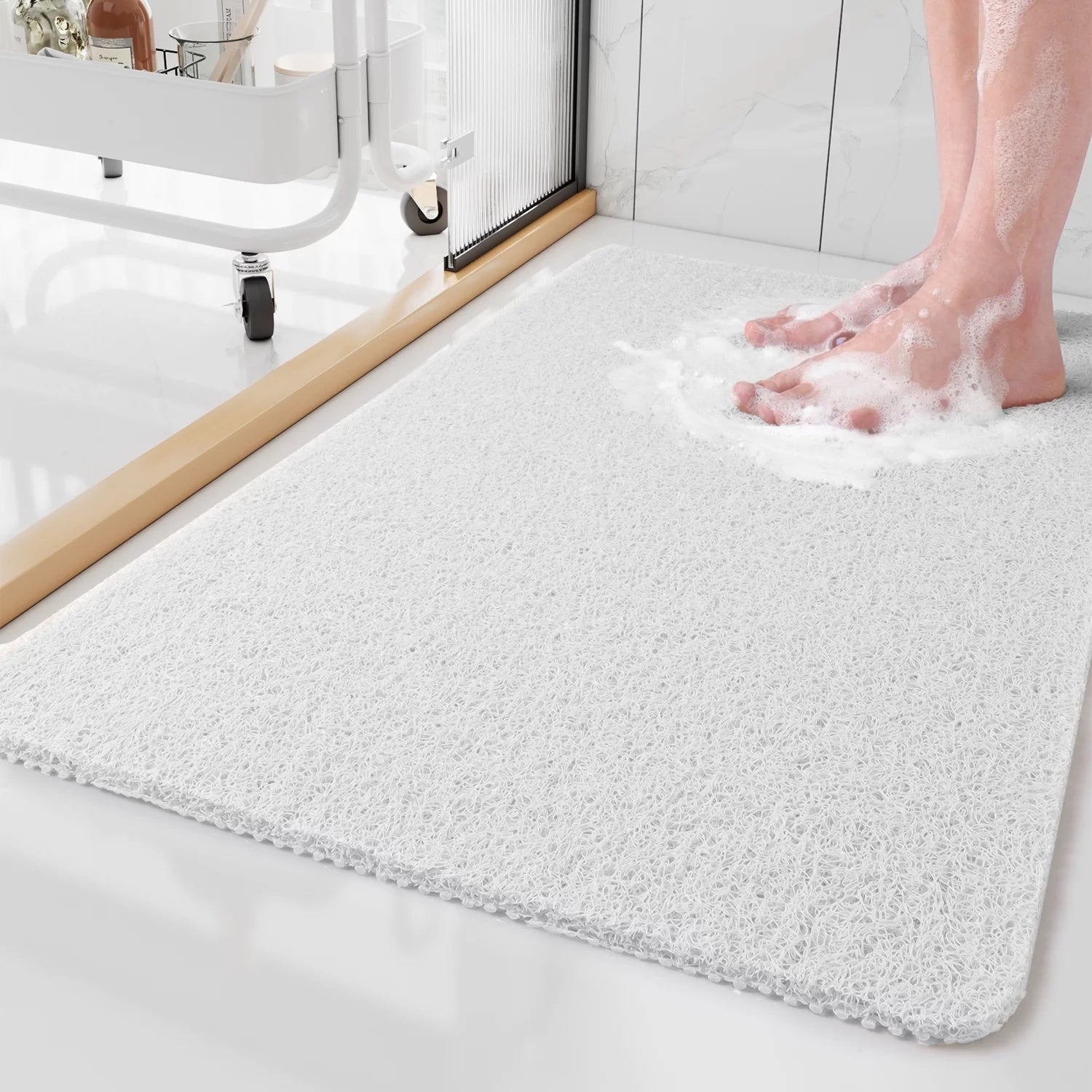 Rutschfeste Duschmatte – Antirutschmatte Dusche schnelltrocknend & hygienisch für sicheres Duscherlebnis