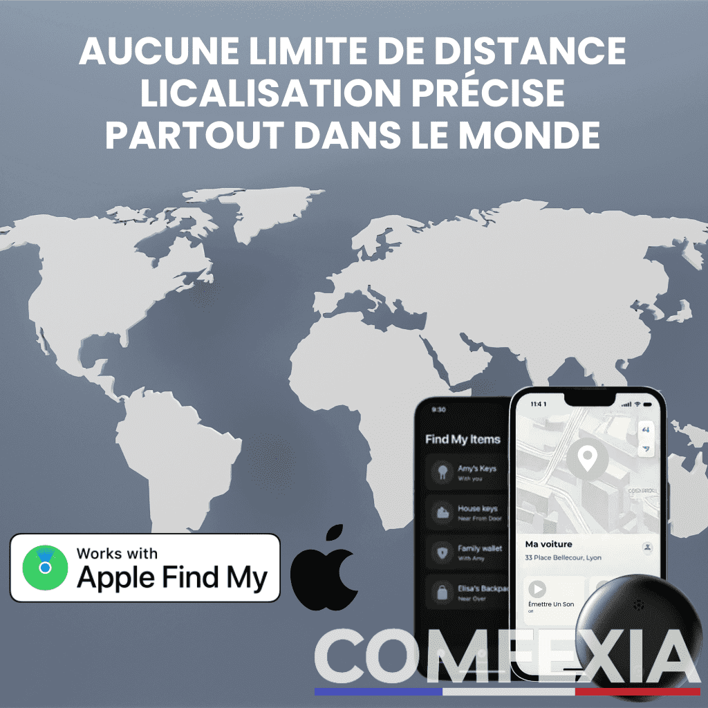 GPS Tracker Ohne Abonnement – Kompatibel mit Android & iOS