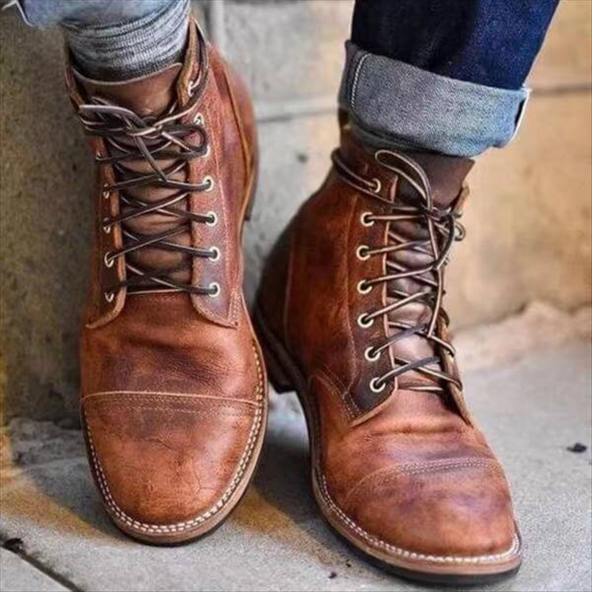 Structured Warmth Boots | Cushioned Insole, Reinforced Seams & Traction for Daily Comfort