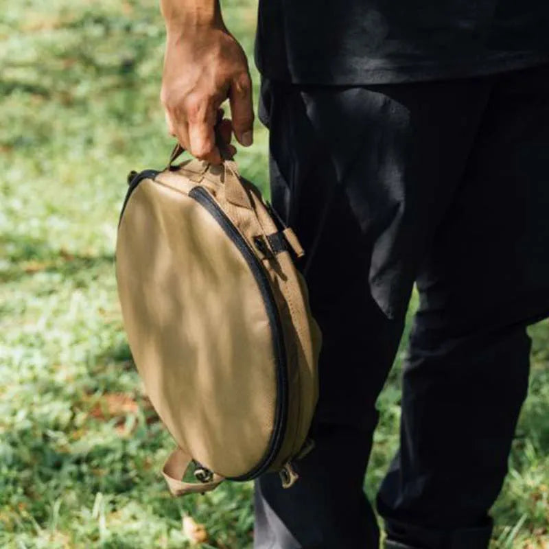 Camping Mülleimer mit Deckel – Faltbarer 20L Outdoor Abfallbehälter, wasserdicht & kompakt für Festivals