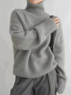 Fine Wool Turtleneck Sweater | Warm, Lightweight & Timeless Design for Women