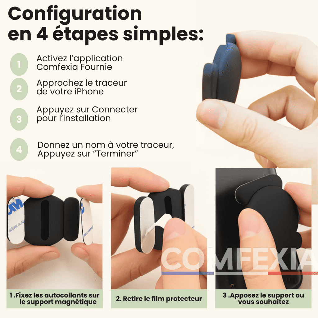 GPS Tracker Ohne Abonnement – Kompatibel mit Android & iOS