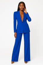 Women's Blazer & Pants Set – Elegant Business Outfit
