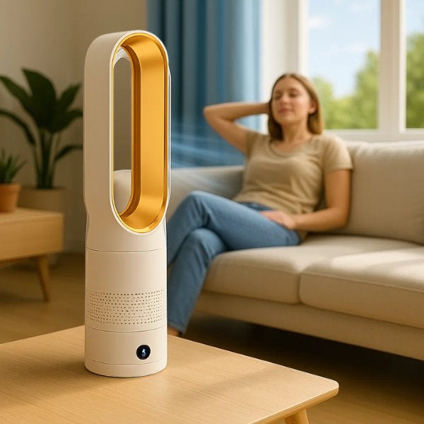 Climatizzatore Portatile 3-in-1 – Riscaldamento, Raffrescamento e Purificazione Aria con HEPA & UV