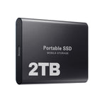Disco SSD Esterno Compatto Alta Velocità Portatile 256GB fino a 2TB