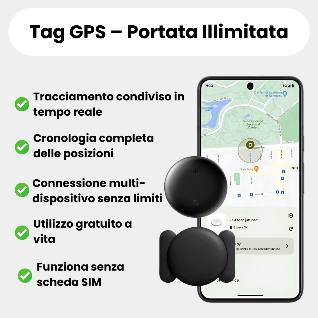 Localizzatore GPS per Veicoli – Senza Abbonamento | Compatibile Android & iOS
