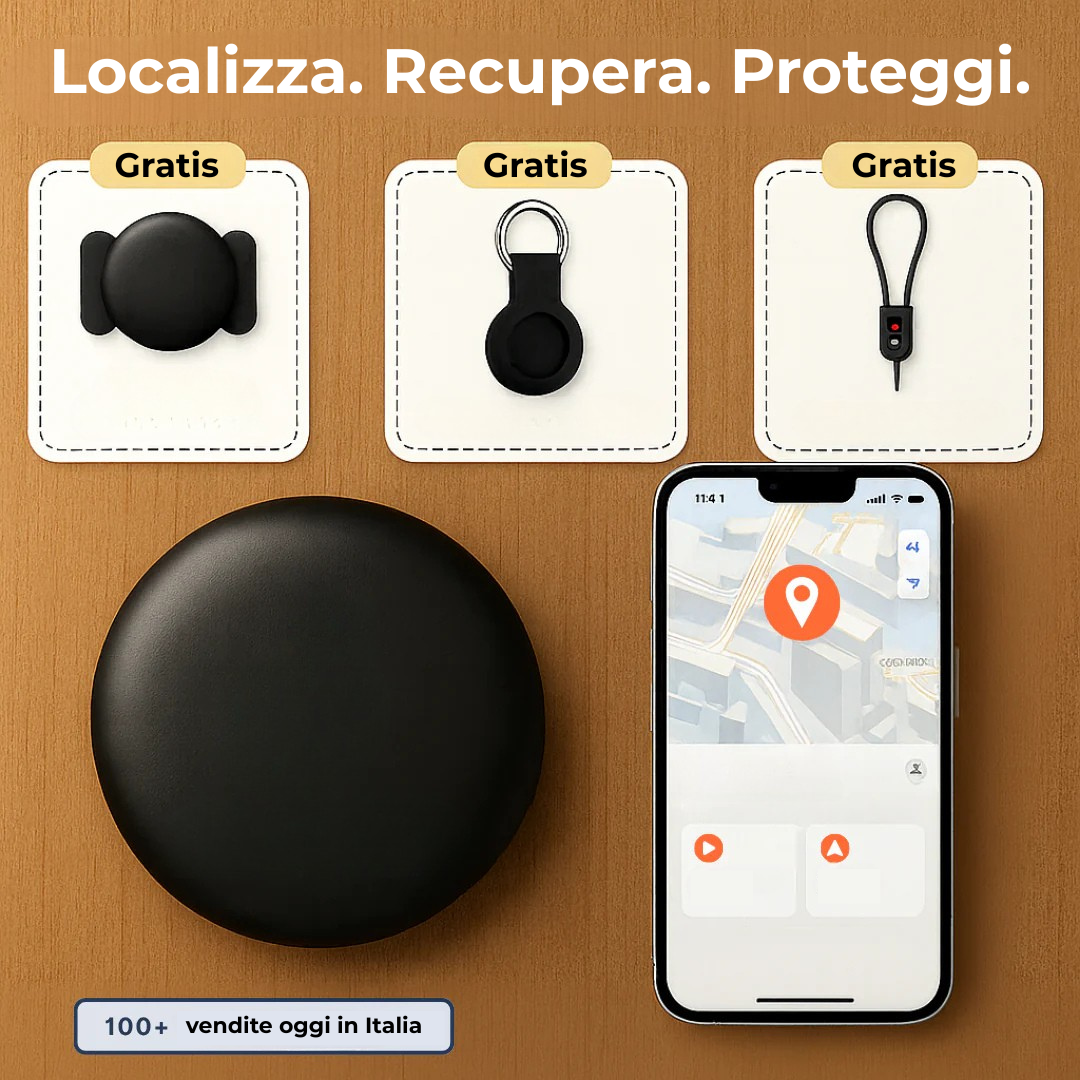 Localizzatore GPS per Veicoli – Senza Abbonamento | Compatibile Android & iOS
