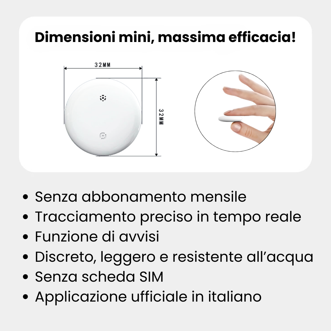 Localizzatore GPS per Veicoli – Senza Abbonamento | Compatibile Android & iOS