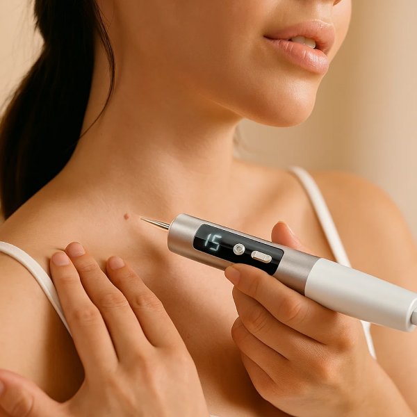 Rimozione Fibromi Penduli con Plasma Pen – Dispositivo Laser 15 Livelli per Cura della Pelle