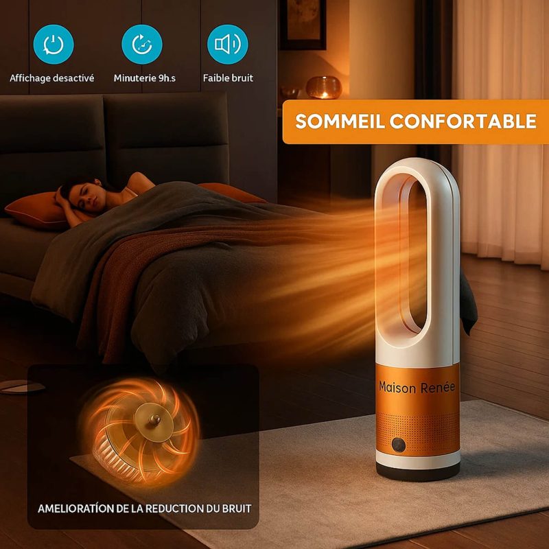 Climatizzatore Portatile 3-in-1 – Riscaldamento, Raffrescamento e Purificazione Aria con HEPA & UV