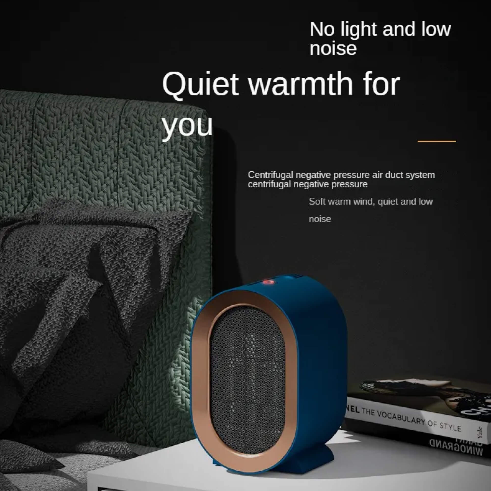 Mini chauffage électrique portable – Économie d’énergie, faible consommation