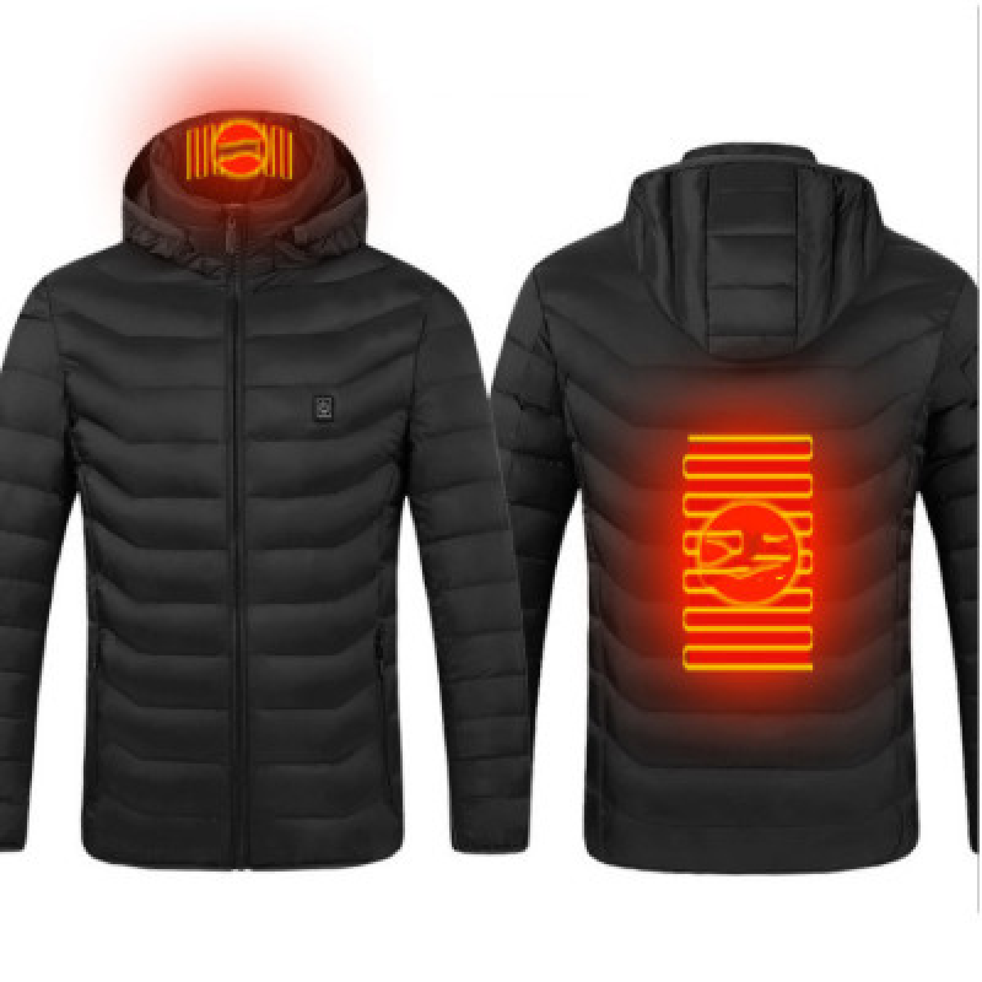 Beheizte Heizjacke Fleece – Elektrische Arbeits- & Winterjacke mit Akku für Damen & Herren