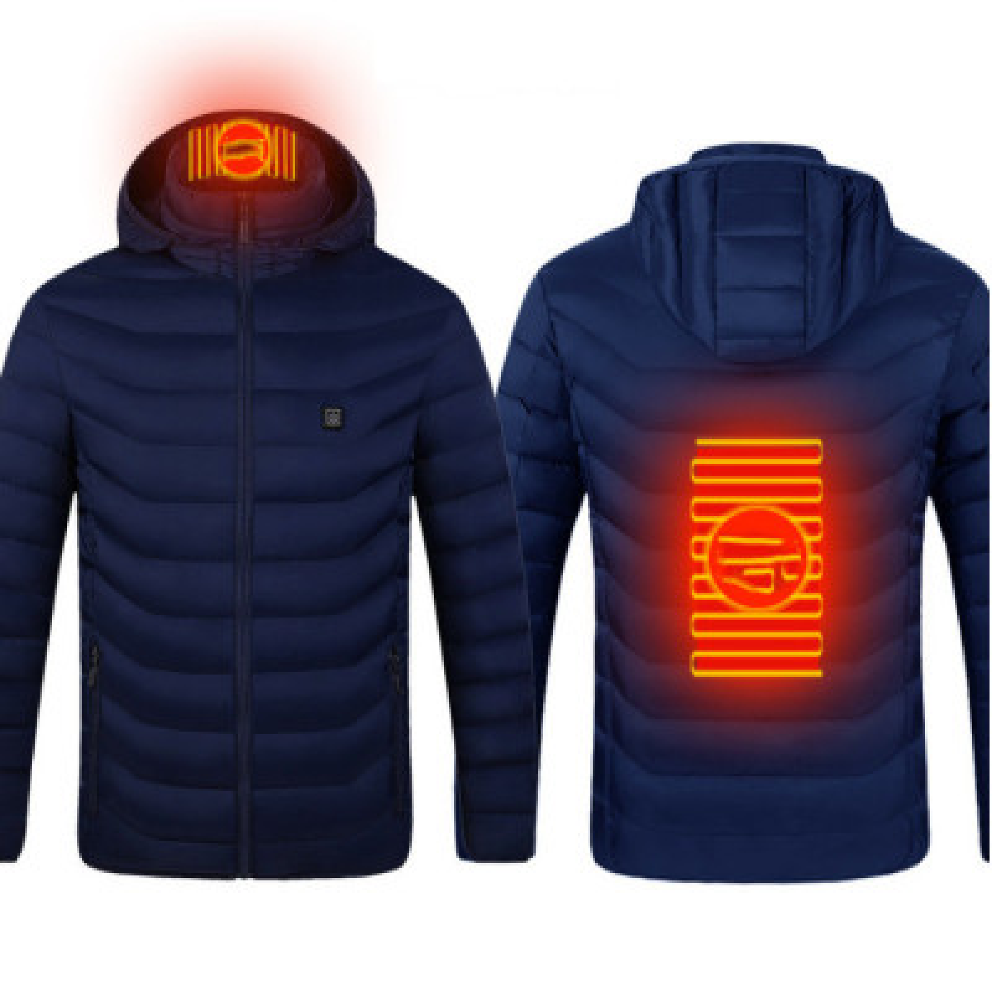 Beheizte Heizjacke Fleece – Elektrische Arbeits- & Winterjacke mit Akku für Damen & Herren