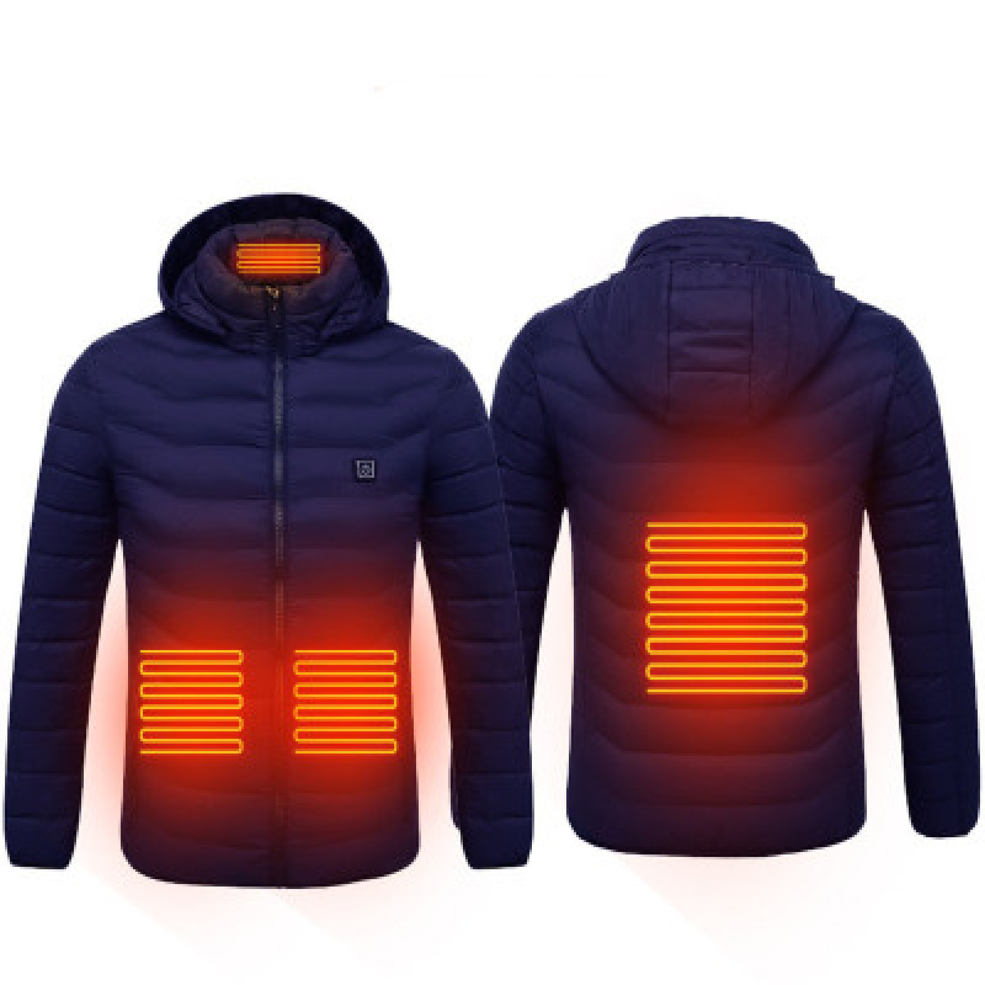 Beheizte Heizjacke Fleece – Elektrische Arbeits- & Winterjacke mit Akku für Damen & Herren