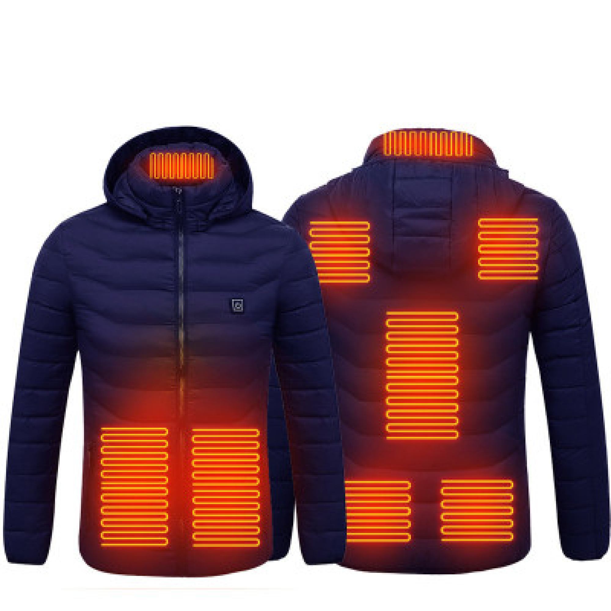 Beheizte Heizjacke Fleece – Elektrische Arbeits- & Winterjacke mit Akku für Damen & Herren