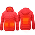 Beheizte Heizjacke Fleece – Elektrische Arbeits- & Winterjacke mit Akku für Damen & Herren